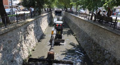 Bursa'da derelerde temizlik seferberliği başladı