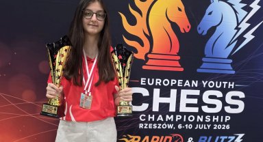 Bursalı sporcu Aydoğan'dan Avrupa'da çifte başarı