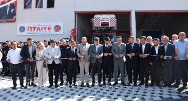 Büyükorhan tam donanımlı itfaiye binasına kavuştu
