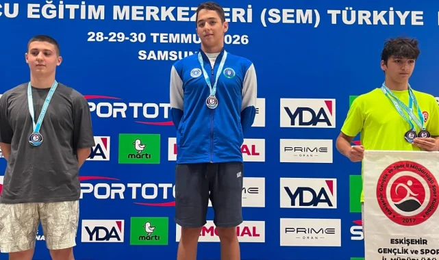 Büyükşehir Belediyesporlu yüzücülerden 3 madalya