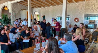 Castello Fontana'ya Çeşme halkından destek