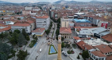 Çorum'da Gazi Caddesi'nde altyapı çalışmaları tamamlandı