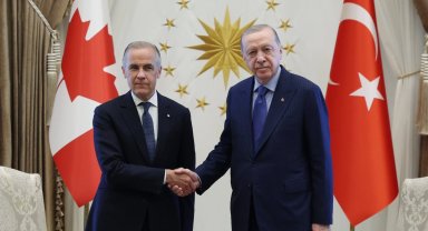 Cumhurbaşkanı Erdoğan, Kanada Başbakanı Carney ile görüştü