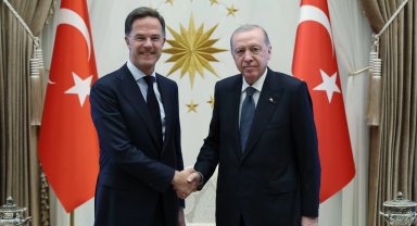 Cumhurbaşkanı Erdoğan, NATO Genel Sekreteri Rutte ile Külliye'de görüştü