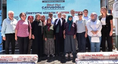 Denizli Büyükşehir'den üreticiye büyük destek