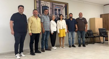 Edirne Gazeteciler Derneği'nden Vali Yardımcısı Büyüknalçacı'ya hayırlı olsun ziyareti