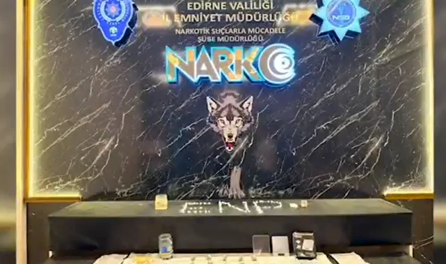 Edirne'de kokain ve skunk ele geçirildi