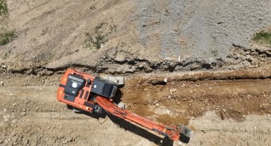 Eskişehir Sivrihisar'da iki noktada altyapı çalışması