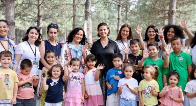 Eskişehir'de "Doğada Ebeveyn Çocuk Buluşmaları" renkli geçti