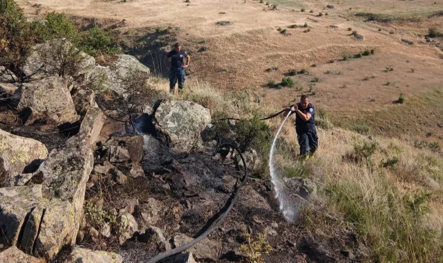 Eskişehir'deki orman yangınına müdahale sürüyor