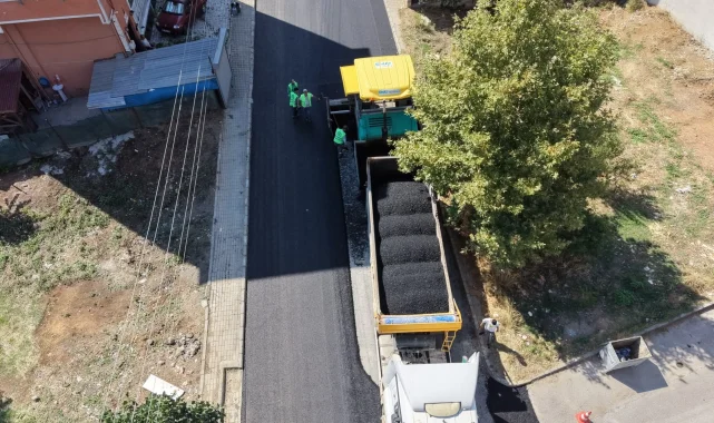 Gebze yolları yenileniyor