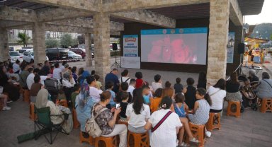 Giresun'da yaz akşamları sinema keyfi