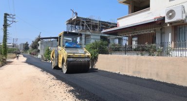 Hatay Büyükşehir'den asfalt çalışması
