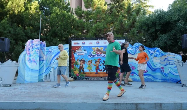 İstanbul Maltepe'de yaz akşamları çocuk kahkahalarıyla doluyor