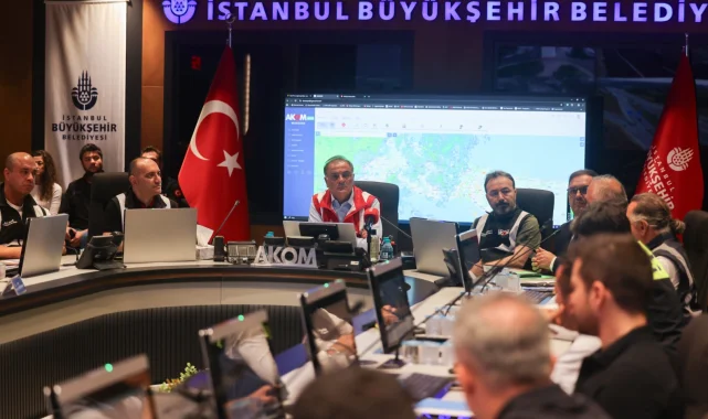 İstanbul sağanak teyakkuzunda