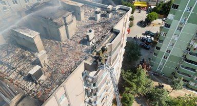 İzmir itfaiyesinin hızlı müdahalesi hayat kurtardı