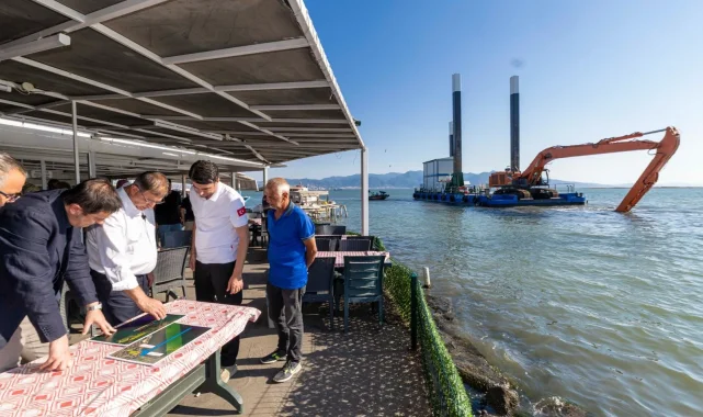 İzmir Körfezi'nde dip tarama çalışmalarıyla deniz yaşamı canlanıyor