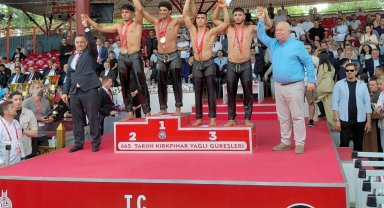 İzmitli pehlivanlardan Kırkpınar'da gururlandıran başarı