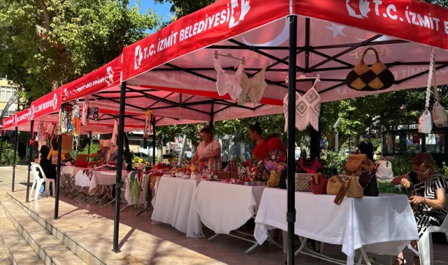 Kadın girişimcilere Yenicuma'da satış imkanı