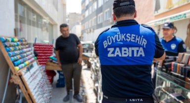 Kaldırım işgaline karşı sıkı denetim
