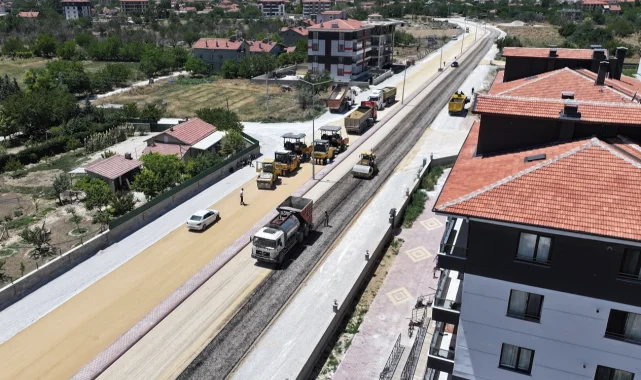 Karatay'da ulaşım ağı büyüyor