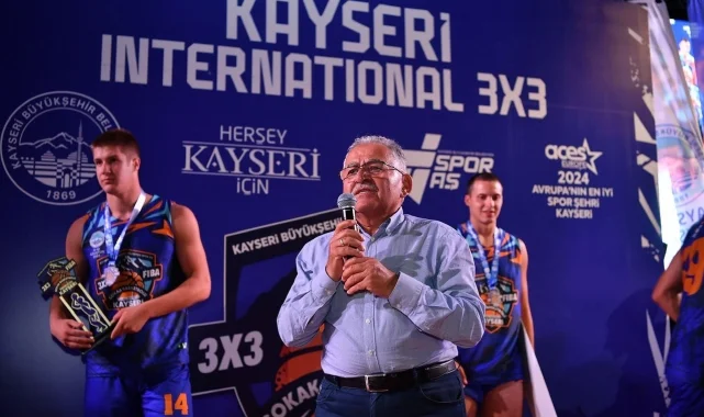 Kayseri'de FIBA 3x3 Lite Quest 2026 Turnuvası heyecanı