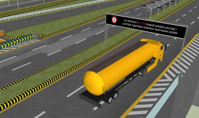 Kocaeli ağır vasıta trafiğini 7/24 izleyecek... Ağır vasıta akıllı sistemle izlenecek