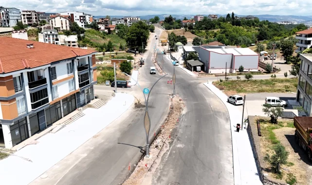 Kocaeli Başiskele'de yol konforu artıyor