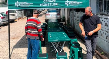 Kocaeli Büyükşehir'den acıyı paylaşan yükü hafifleten hizmet