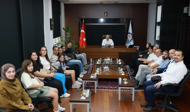 Kocaeli Gebze'de Başkan Büyükgöz LGS birincilerini ağırladı