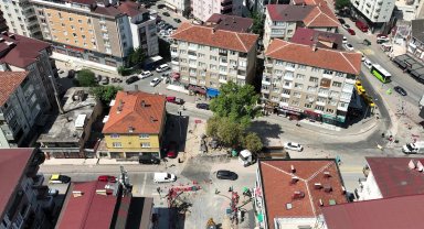Kocaeli Gebze'de konforlu ulaşım için yol ve altyapı çalışması