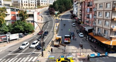 Kocaeli'de Santral Rampası baştan sona yenileniyor