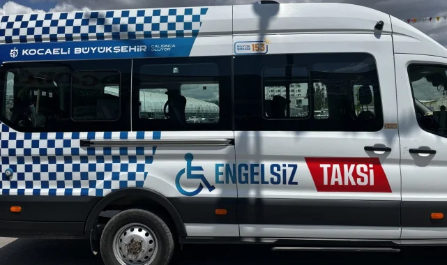 Kocaeli'nde "Engelsiz Taksi" 6 ayda 13 bin kez yola çıktı