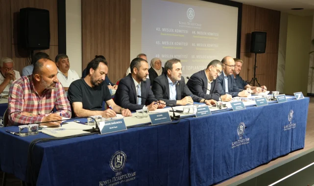 Konya Ticaret Odası 70 meslek komitesiyle buluştu