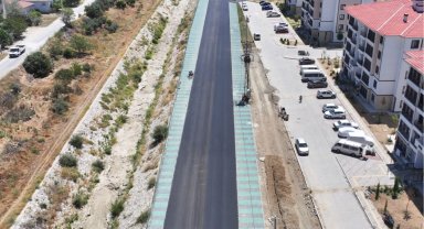 Köprübaşı tarihinde ilk kez sıcak asfaltla buluşuyor