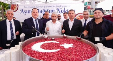 Manisa Büyükşehir'den 20 bin kişiye aşure ikramı