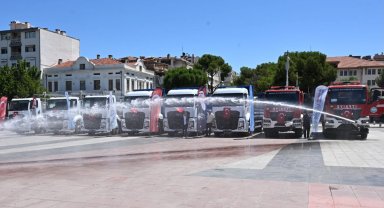 Manisa Büyükşehir'in araç filosuna 350 milyon TL'lik güç takviyesi