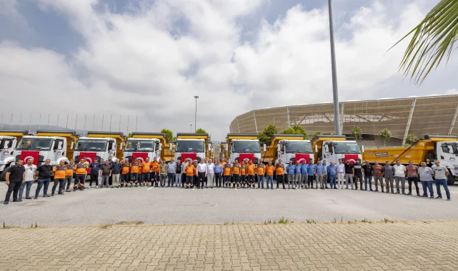 Mersin Büyükşehir'den araç filosuna dev yatırım