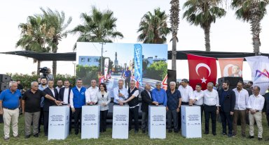 Mersin'de dev altyapı yatırımı için temel atıldı
