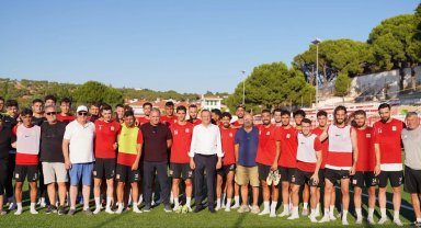 Mesut Ergin'den Ayvalıkgücü Belediyespor'a ziyaret