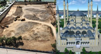 Millet Bahçesi'ne 10 bin kişilik cami