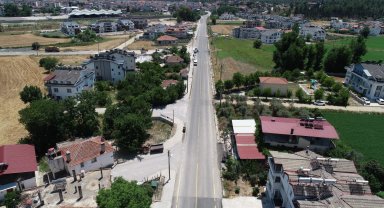 Muğla'da Seydikemer Belen'de yol çalışmaları tamamlandı