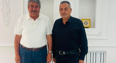 Nihat Aydın'dan Patnos Belediye Başkanı Abdulhalık Taşkın'a ziyaret
