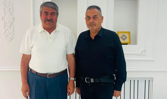 Nihat Aydın'dan Patnos Belediye Başkanı Abdulhalık Taşkın'a ziyaret