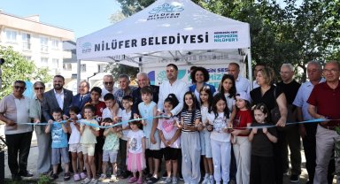 Nilüfer'de Çalı Mehmetçik Parkı açıldı