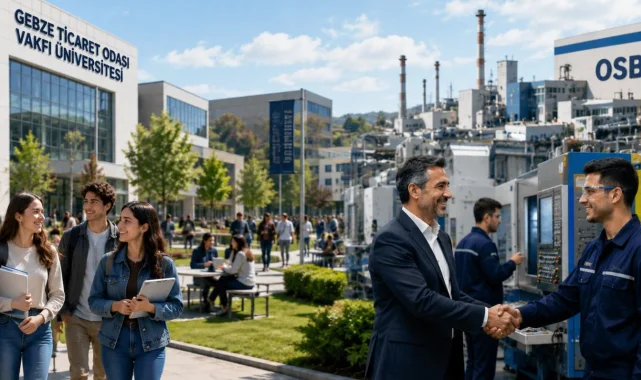 Oğuz Şerifalioğlu'ndan Gebze'ye mesleki eğitim atağı... Gebze Ticaret Odası Vakfı Üniversitesi-MYO projesi