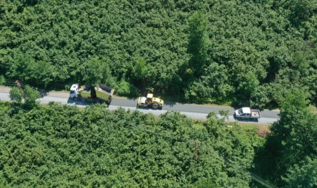 Ordu Altınordu Kısacık'ta asfalt konforu