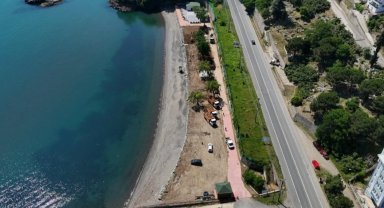 Ordu plajlarında yaz mesaisi
