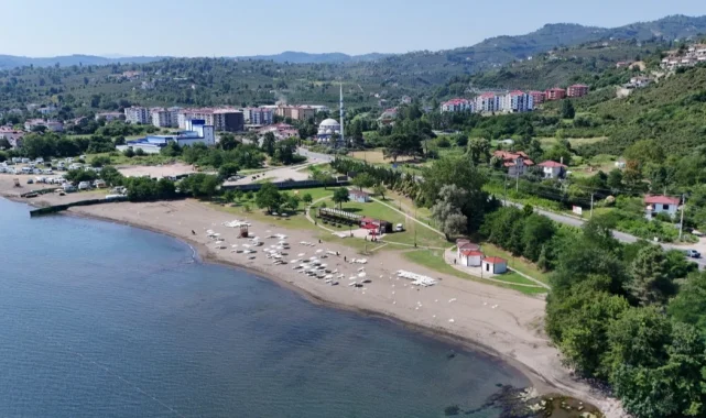 Ordu'da Perşembe Kadınlar Plajı yeni yüzüyle hizmete başladı