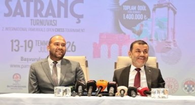Pamukkale Açık Satranç Turnuvası Denizli'de başlıyor